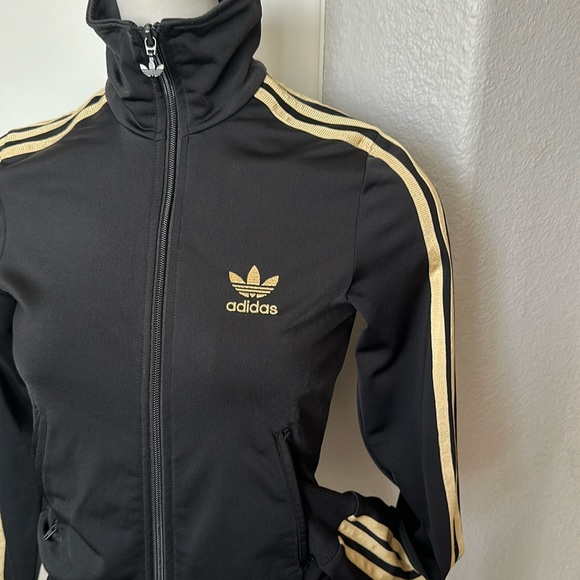 Adidas Firebird Black Gold Track Jacket - Picture 5 of 7